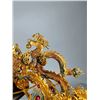 Image 6 : Gilded Copper Dragon Crown with Gold Filigree