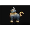 Image 8 : Qing Dynasty Copper Cloisonné Enamel Incense Burner Fu Lion