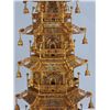 Image 3 : Gilded Copper Filigree Pagoda