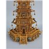 Image 4 : Gilded Copper Filigree Pagoda