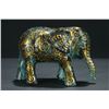 Image 4 : Bronze Inlaid Gold Elephant Figurine