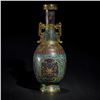 Image 1 : Qing Dynasty Cloisonné Enamel Floral Vase