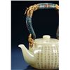 Image 4 : Hetian Jade Poetic Inscription Teapot with Handle