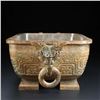 Image 4 : Hetian Jade Ancient Beast Face Motif Incense Burner