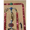 Image 3 : Red Jadeite, Swanstone, Lapis Lazuli, Turquoise, and Crystal Pendant