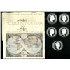 Image 2 : Australia, 1993, Set of (5), Masterpieces in Silver;  0.925 Silver Proof $5 Set (Mintage: 20,000 set