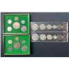 Image 1 : Canada, 1958, 1964 & 1967 (2), lot of (4), Silver coins Sets in various condition. (Pre-viex is reco