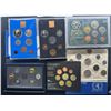 Image 1 : Worldwise, Mixed Date,lot of (6), coin sets from different countries. (Pre-viex is recommended.)