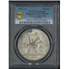 Image 1 : French Indo China, 1913-A, 1 Piastre silver coin. PCGS Repired -AU Detail. (54107460)