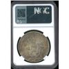 Image 2 : Great Britain, 1910/00 B, Overdate, $1, NGC UNC Details. Chopmark Repair.