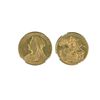 Image 1 : Australia, 1901M, Victoria Old Head, 1 Sovereign gold coin, NGC AU58. AGW: 0.2355oz  (8545198-001)