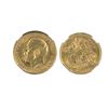 Image 1 : Australia, 1923P, King George V, 1 Sovereign gold coin, NGC MS62. AGW: 0.2355oz  (8545198-003)