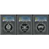 Image 1 : Hong Kong British Forces, 1997, Medal set of (3): Royal Navy, Army & Air Force. All graded as PCGS S