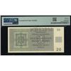 Image 2 : Bohemia, 1944, 20 Korun Specimen, S.07G 104616. PMG 66EPQ.