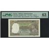 Image 1 : Burma/ Military Administration, ND (1945), King George VI 5 Rupees, P/37 372925. PMG 63. As Made Wri