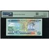 Image 2 : East Caribbean States/ St. Kittts, ND (2000), $10 ,E256250K. PMG 67EPQ.