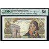Image 1 : France, 1956, 10000 Francs, Z.891324. PMG 58. Closed Pinholes.