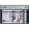 Image 1 : Jersey, 2012, £100, QE60010543. PMG 67EPQ. QEII Diamond Jubilee Commemorative.