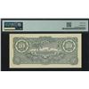 Image 2 : Malaya/ Japanese Occupation WWII. ND (1942 -44), 10 Dollars. Block MP. PMG 64.