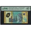 Image 1 : Malaysia, 1998, 50 Ringgit, KL/98 200578. PMG 67EPQ. Commemorative.