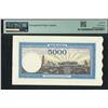 Image 2 : Romania, 1943-44. 5000 Lei. B/1 0281974. PMG 66EPQ.