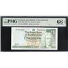 Image 1 : Scotland, 1987, £1, A/1 000169. PMG 66EPQ. A/1 First Prefix low Serial Number.