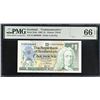 Image 1 : Scotland, 1992, £1, EC 0009999.  PMG 66EPQ. Commemorative. Fancy S/N: 9999.