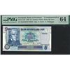 Image 2 : Scotland, 1998, £5, BQ749589/ 749609. Commemorative. PMG 64. Mismatched S/N Error.  Rare