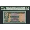 Image 1 : HK & Shanghai Banking Corp. 1965, $10, 566365 JV. PMG 67EPQ.