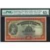 Image 1 : The Chartered Bank of India, Australia & China. 1948, $10, T/G2842587. PMG 45EPQ.
