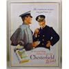 Image 1 : 1937 CHESTRFIELD CIGARETTES ADVERTISING SIGN - App