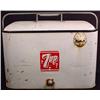 Image 1 : VINTAGE 7UP METAL ADVERTISING COOLER - Approx.  18