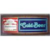 Image 1 : VINTAGE BUDWEISER BEER LIGHT UP ADVERTISING SIGN -