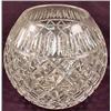 Image 1 : LARGE VINTAGE CRYSTAL BOWL - Approx. 8" diameter a