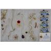 Image 1 : LOT OF JEWELRY - INCL. DISNEY, EARRINGS, NECKLACES