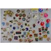 Image 1 : LARGE LOT OF PINBACK BUTTONS - Incl. Many Portland