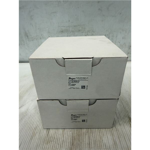 (2) Dwyer Instruments #MSX-W12-IN / #101936-01