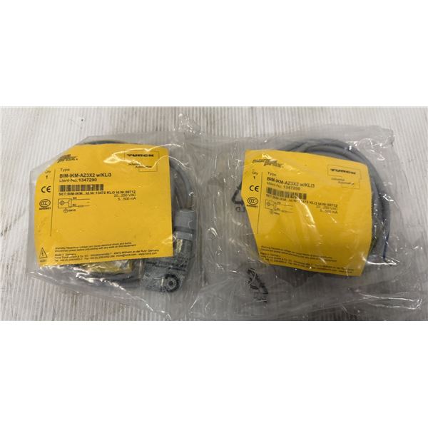 (2) Turck #BIM-IKM-AZ3X2 w/KLi3 / #1347290