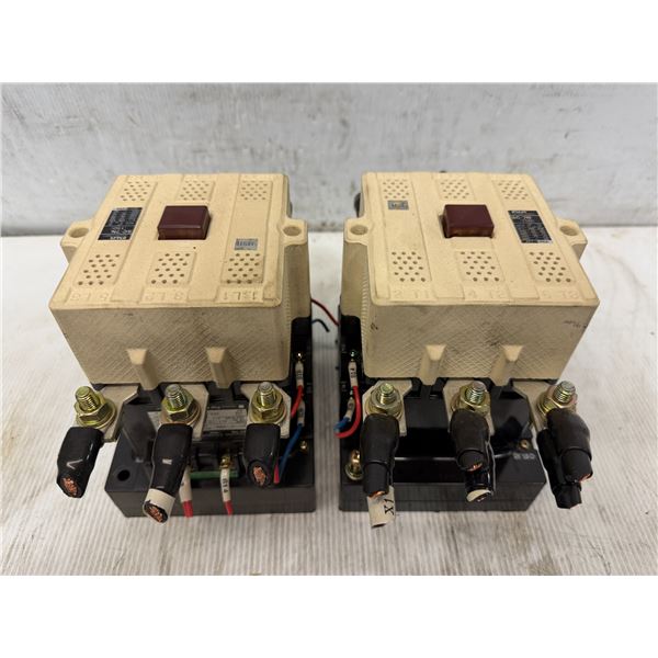 (2) Fuji Electric #SC-7N (150) Magnetic Contactors