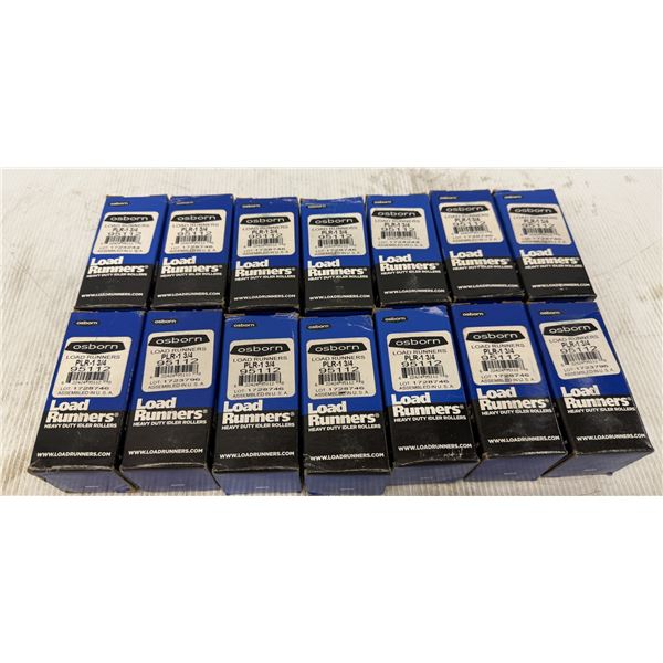 Lot of (14) Osborn #PLR-1 3/4 Load Runners