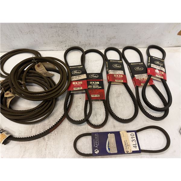 Lot Misc. Belts