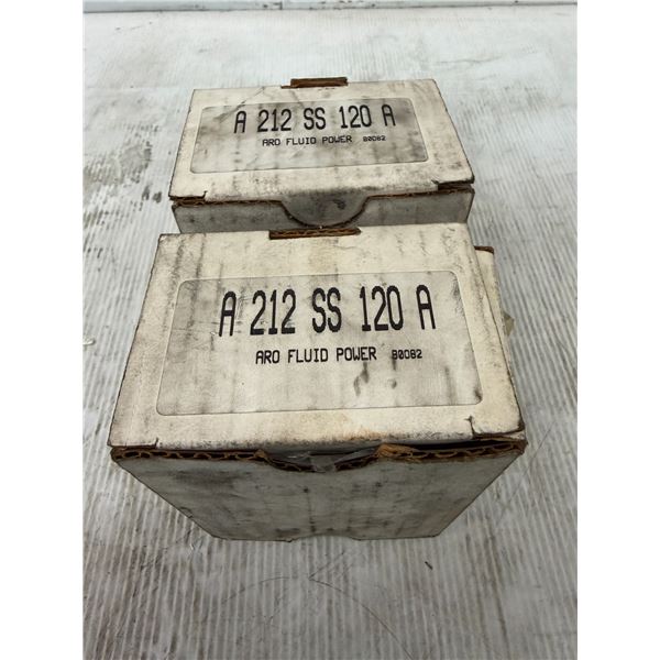 (2) ARO Fluid Power #A212SS-120-A
