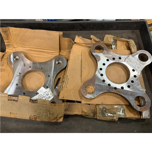 Lot of (2) ANSCHLUBFLANSCH SCHOCK ABSORBERS