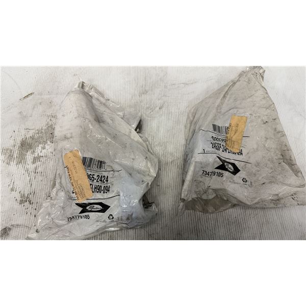 (2) Gates #24GSP-24FLH90-094 Hydraulic Hose Fittings