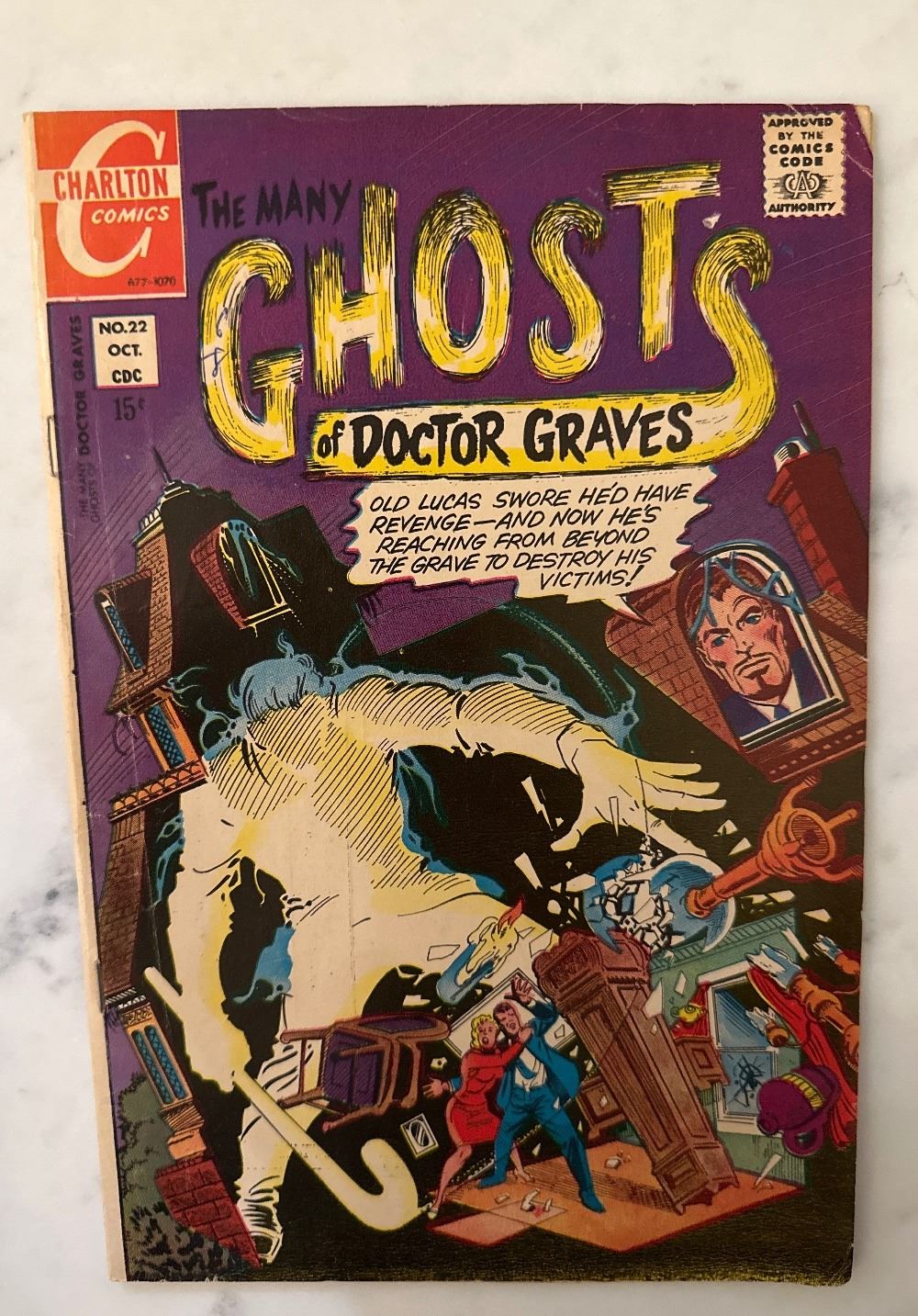 The Many Ghosts of Doctor Graves #22 (Charlton Comics, 1970) CDC