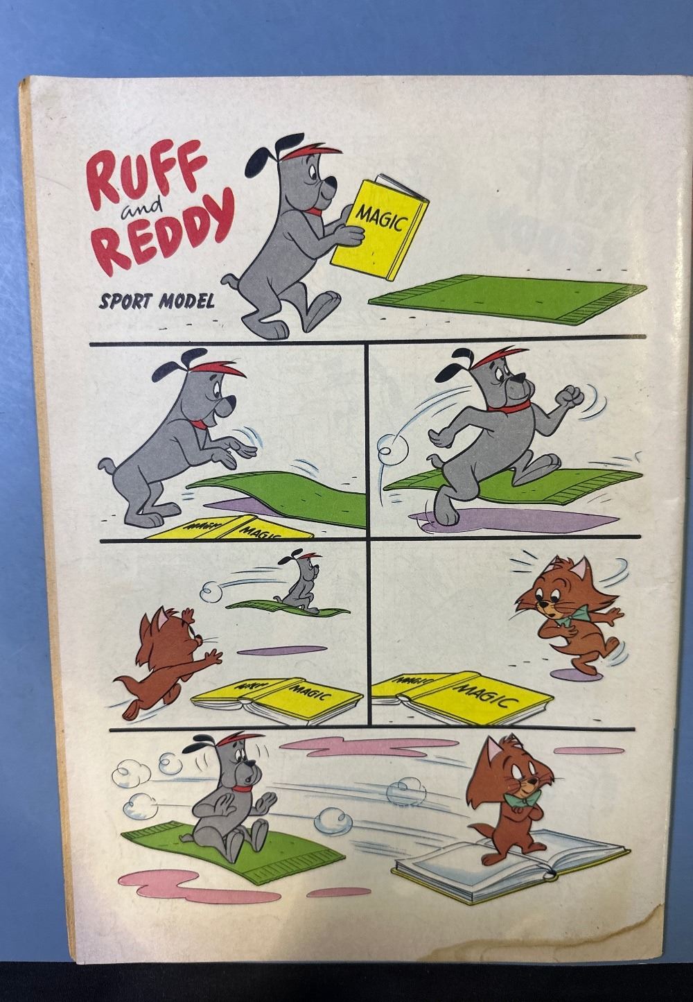 Comics Mitchell Ruff Ruff and Reddy #6 (Dell Comics, 1960) Vintage Hanna-Barbera Comic Book