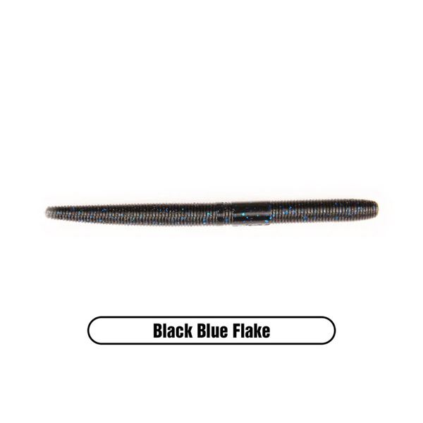 X Zone Lures Pro Series True Center Stick Black Blue Flake 5" (8 Pack) Sku 12910