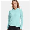 Image 1 : Under Armour Women's Iso-Chill Shorebreak Hoodie Cloudless Sky S Sku 1343683-401