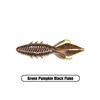 Image 1 : X Zone Lures Pro Series Adrenaline Bug  Green Pumpkin Black Flake 4" Sku 17310