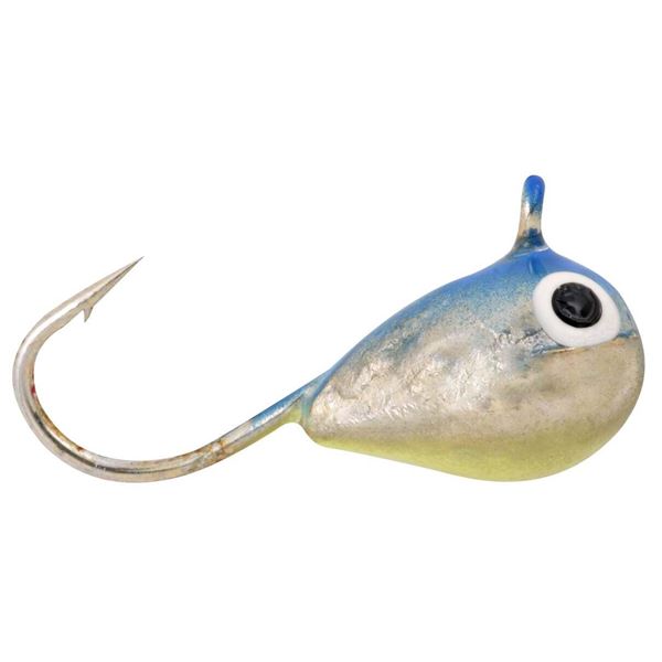 Celsius 4-Piece Tungsten Stunner Jig  Glo Silver Blue 1/26 oz Sku CESJ126-GSB